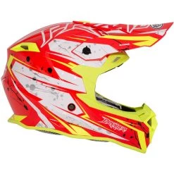 Premier Verkäufe 2022 -Premier Verkäufe 2022 casco moto cross enduro premier exige qx2 rot weiss gelb 107193