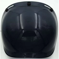 Dark Smoked Bubble Visor 3 Knöpfe Original Premier