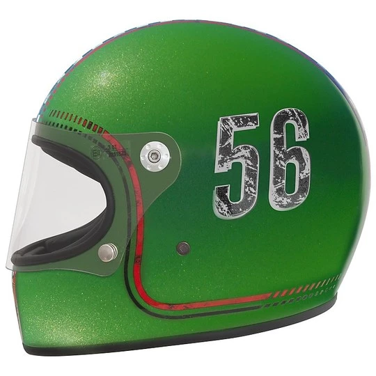Helm Moto Integral Premier Trophy Stil Der 70er Jahre FL6 4 Helm Moto Integral Premier Trophy Stil Der 70er Jahre FL6 – Bild 2