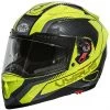 Helm Moto Integral Premier Vyrus MP6 BM Schwarz Yellow