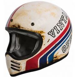 Helm Moto Integral Vintage-Premier Trophy MX 70 Style-BTR 8 BM Matt