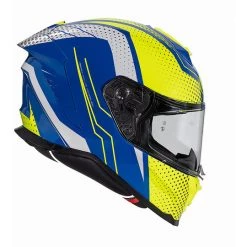 Integraler Motorradhelm In Premier Fiber HYPER BP12 Weiß Gelb Blau -Premier Verkäufe 2022 integraler motorradhelm in premier fiber hyper bp12 weiss gelb blau 91095