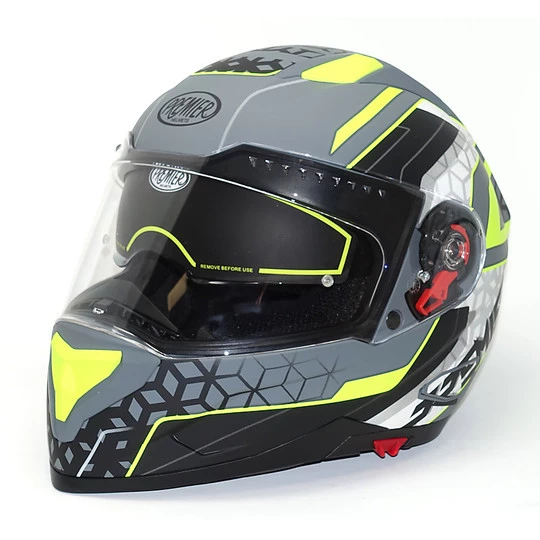 Integrierter Motorradhelm Premier VYRUS EMY 17 BM Matt 3 Integrierter Motorradhelm Premier VYRUS EMY 17 BM Matt