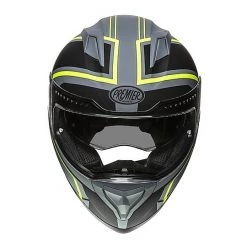 Integrierter Motorradhelm Premier VYRUS NDY Grau BM Grau Gelb Fluo Matt -Premier Verkäufe 2022 integrierter motorradhelm premier vyrus ndy grau bm grau gelb fluo matt 68586