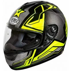 Premier MONZA ST Y Integrale Motorradhelm In Schwarz Gelb Fluo