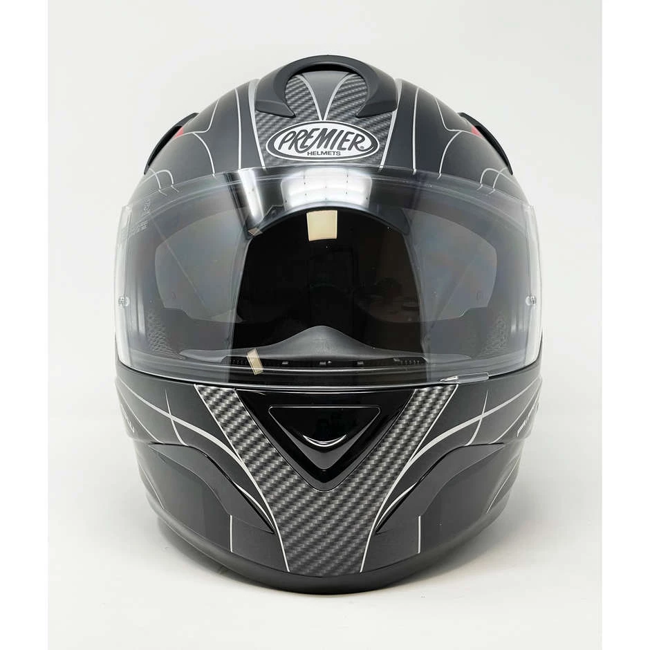 Motorrad Helm Integral Premier Modell Phase Doppel Visor Black Carbon TT 9 BM 6 Motorrad Helm Integral Premier Modell Phase Doppel Visor Black Carbon TT 9 BM – Bild 4