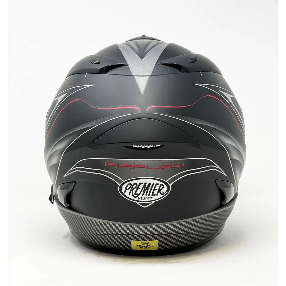 Motorrad Helm Integral Premier Modell Phase Doppel Visor Black Carbon TT 9 BM 7 Motorrad Helm Integral Premier Modell Phase Doppel Visor Black Carbon TT 9 BM – Bild 5