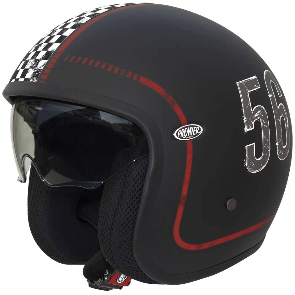 Motorrad Jet Helm In Premier Fiber VINTAGE FL 9 BM 3 Motorrad Jet Helm In Premier Fiber VINTAGE FL 9 BM
