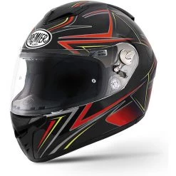 Motorrad-Sturzhelm Integral Premier Drache Alter Multi S9 Schwarz Rot