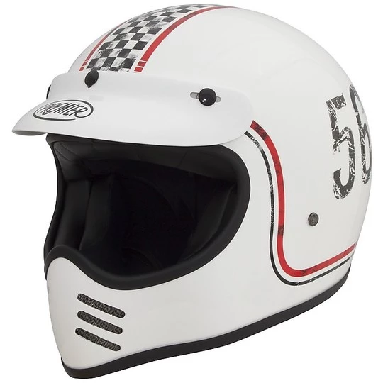 Motorrad-Sturzhelm Integral Premier Trophy Stil Der 70er Jahre MX FL 8 3 Motorrad-Sturzhelm Integral Premier Trophy Stil Der 70er Jahre MX FL 8