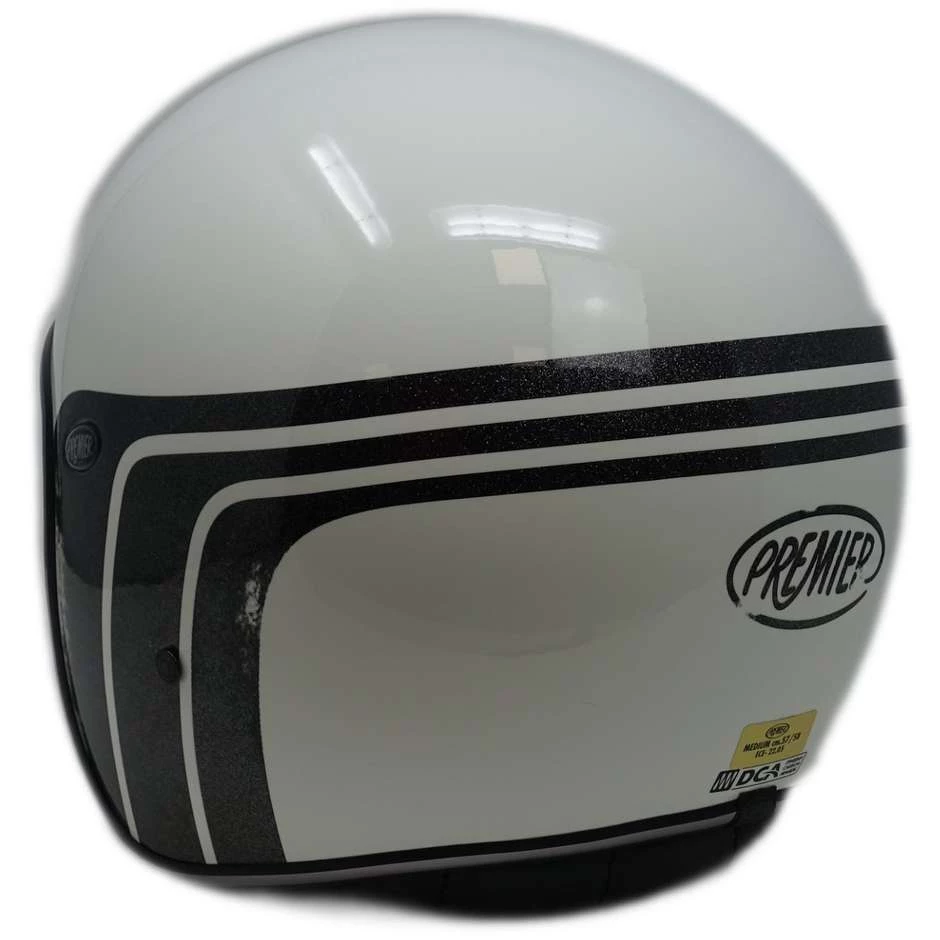 Motorradhelm Jet Custom Premier VINTAGE BTR 8 GLITTER 4 Motorradhelm Jet Custom Premier VINTAGE BTR 8 GLITTER – Bild 2