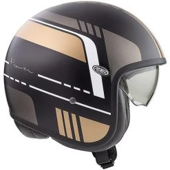 Motorradhelm Jet Vintage VINTAGE EVO BL19 BM Premier Fiber Schwarz Matt Gold -Premier Verkäufe 2022 motorradhelm jet vintage vintage evo bl19 bm premier fiber schwarz matt gold 90811
