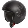 Vintage Carbon Jet Motorradhelm Premier LE PETIT CLASSIC EVO Star Carbon