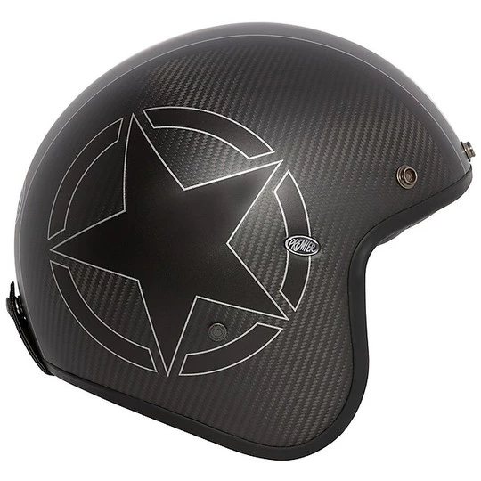 Vintage Carbon Jet Motorradhelm Premier LE PETIT CLASSIC EVO Star Carbon 5 Vintage Carbon Jet Motorradhelm Premier LE PETIT CLASSIC EVO Star Carbon – Bild 3
