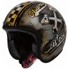 Vintage Premier Jet Fiber Jet-Helm LE PETIT CLASSIC EVO Op 9 BM Mattschwarz