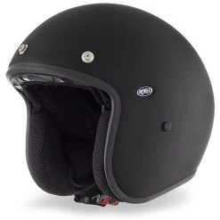 Vintage Premier Jet Fiber Jet Helm LE PETIT CLASSIC EVO U 9 BM Mattschwarz