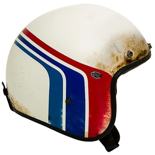 Vintage Premier Jet Moto-Helm Aus LE PETIT CLASSIC EVO BTR 8 BM Mattweiß 5 Vintage Premier Jet Moto-Helm Aus LE PETIT CLASSIC EVO BTR 8 BM Mattweiß – Bild 3