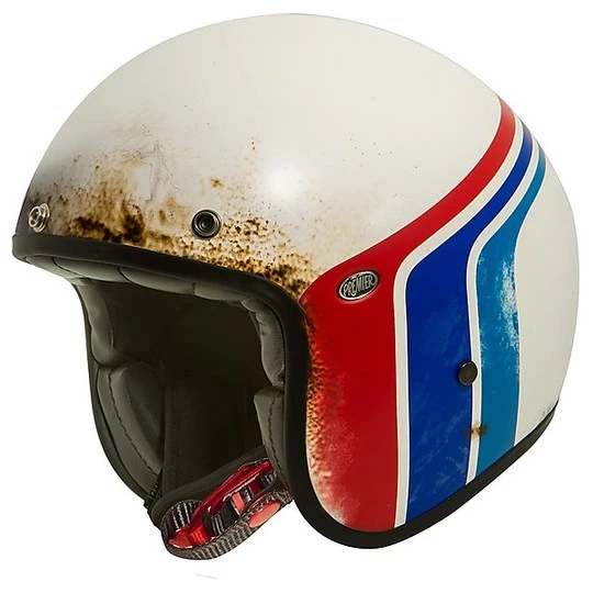 Vintage Premier Jet Moto-Helm Aus LE PETIT CLASSIC EVO BTR 8 BM Mattweiß 3 Vintage Premier Jet Moto-Helm Aus LE PETIT CLASSIC EVO BTR 8 BM Mattweiß