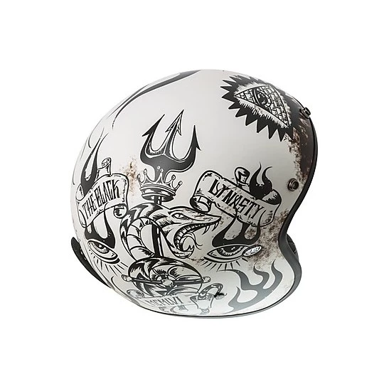 Premier Vintage Pro Jet Fiber Motorradhelm LE PETIT CLASSIC EVO BD 8 BM Weiß 3 Premier Vintage Pro Jet Fiber Motorradhelm LE PETIT CLASSIC EVO BD 8 BM Weiß – Bild 2